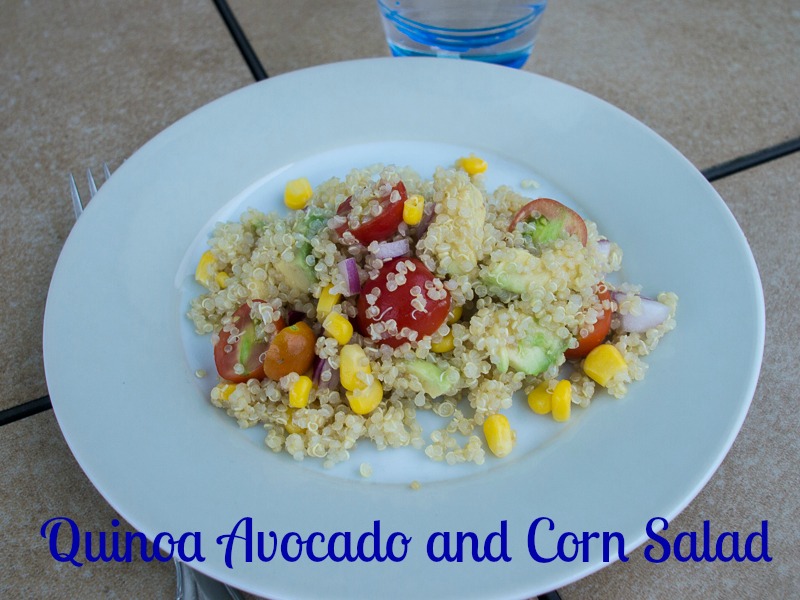 Quinoa Avocado and Corn Salad