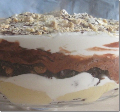 chocolate peanut butter trifle