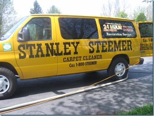 Stanley Steemer Truck