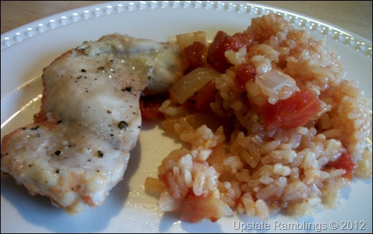Chicken with Rice and Tomatoes
