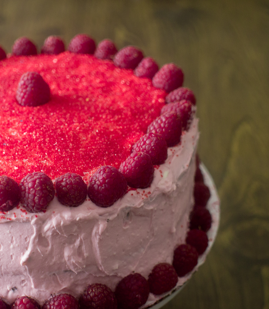 Chocolate Raspberry Cake #recipe