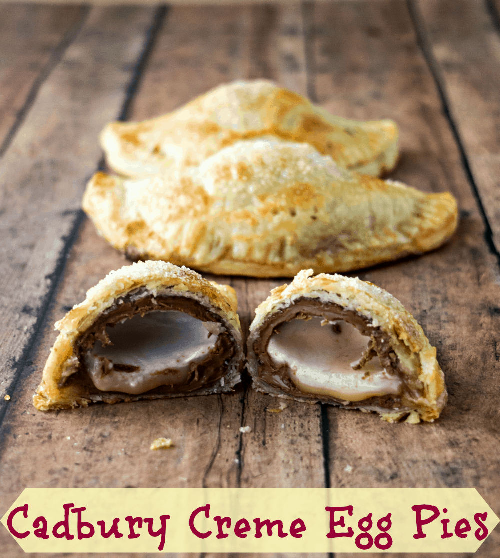 Cadbury Creme Egg Hand Pies #recipe #easter