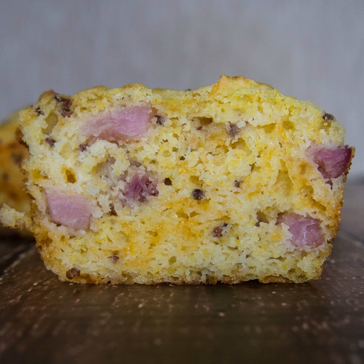 Easy Ham and Cheese Muffins made with Dijon mustard