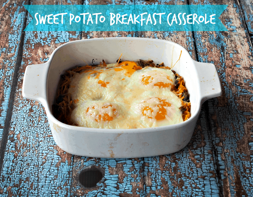 Sweet Potato Breakfast Casserole #Easter