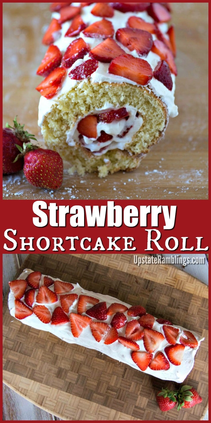 Easy Strawberry Cake Roll Recipe