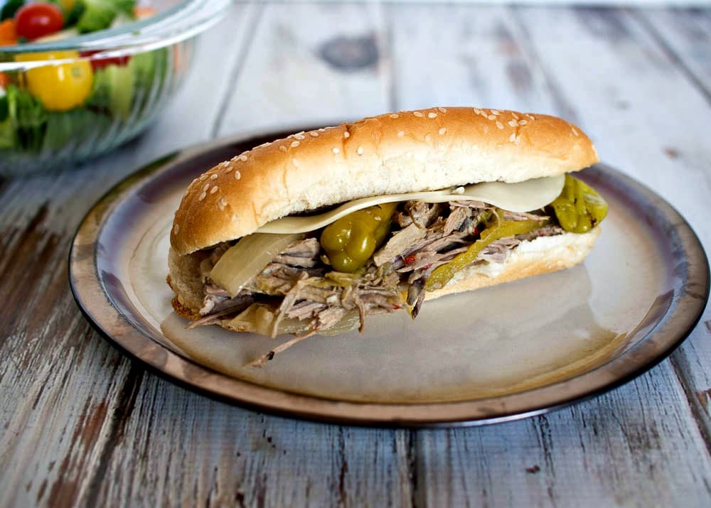 Spicy Italian Beef Sandwiches #FoodDeservesDelicious #shop