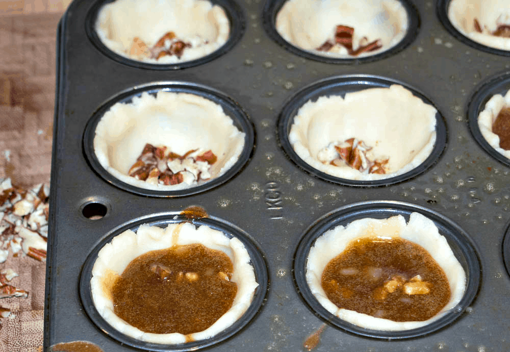 Making Pecan Tassies for the Holidays