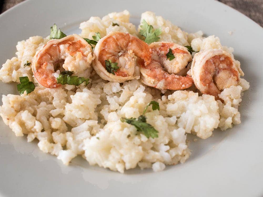 Chili-Lime Shrimp with Rice