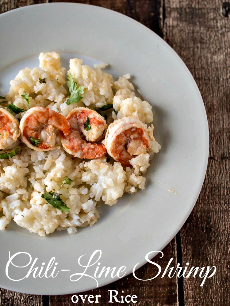 Chili Lime Shrimp with Rice