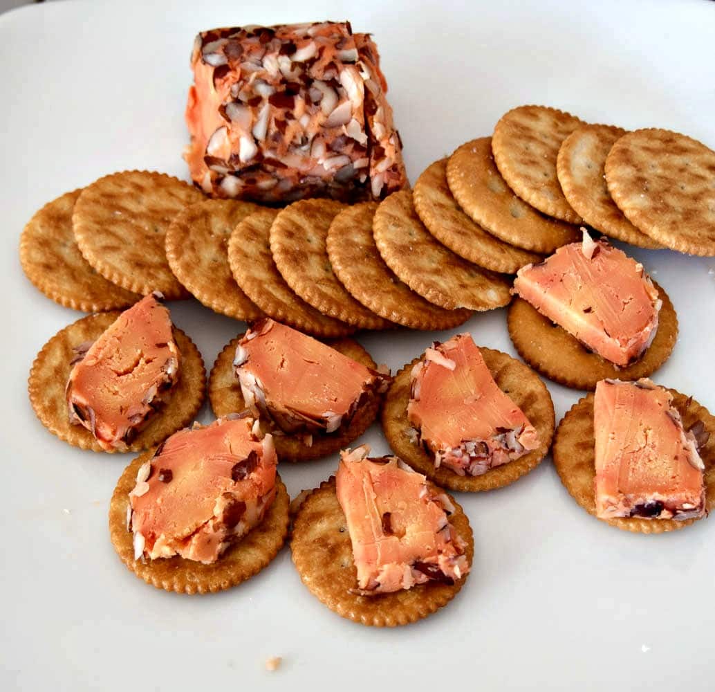 Ritz Crackers with Cheese - Big Game Food