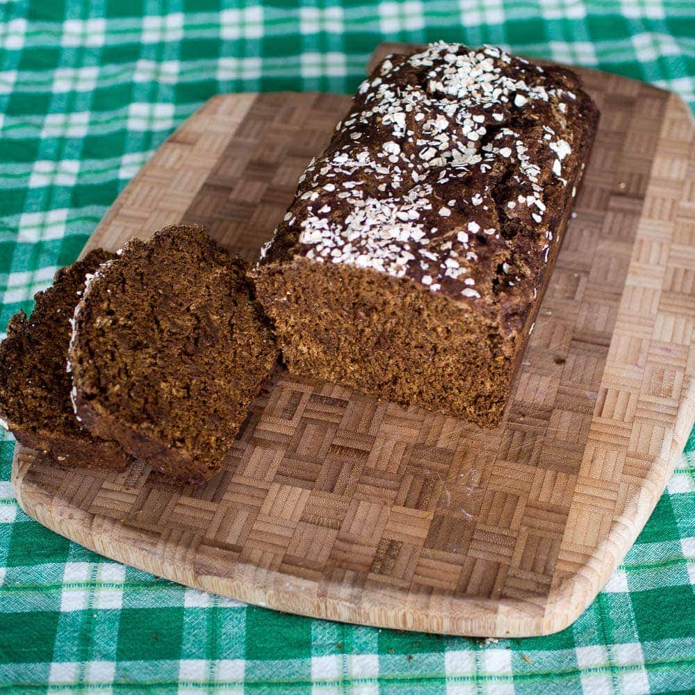 Guinness Bread - A hearty quick bread made with Guinness Stout which is perfect for St. Patrick's Day.