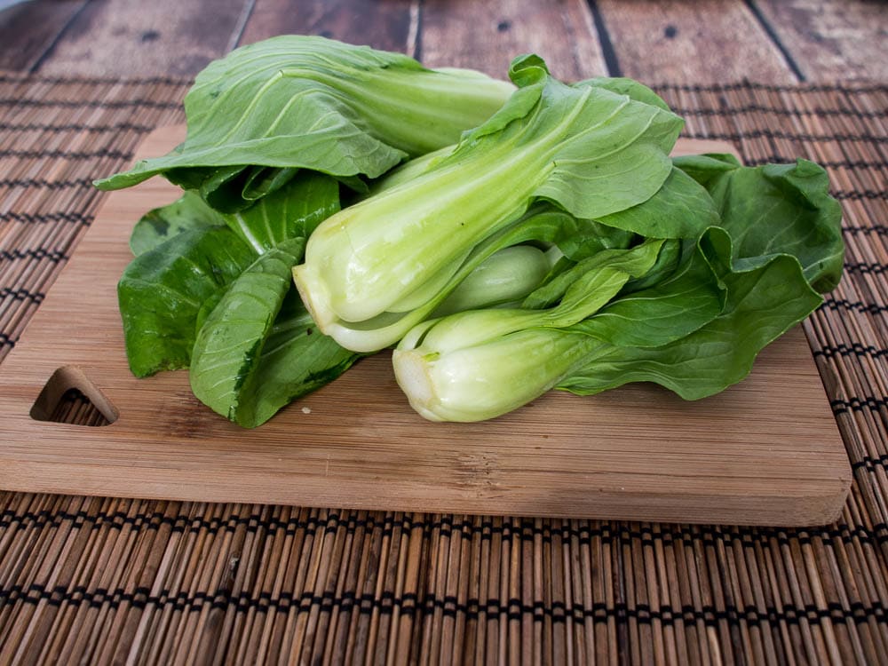Petite Shanghai Cabbage used in Thai Soup with Shrimp