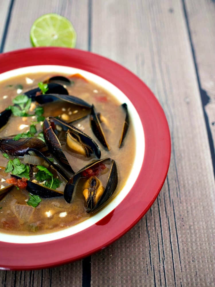 Vatapa with Mussels - a Brazlian Inspired seafood stew with mussels