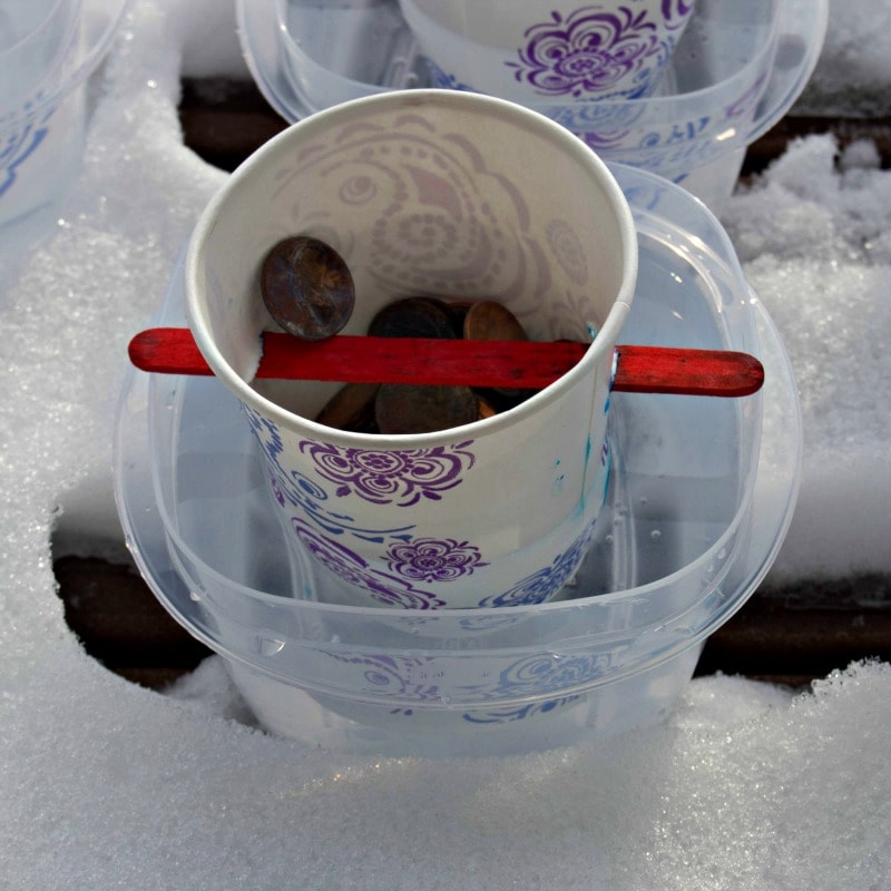Making Ice Lanterns