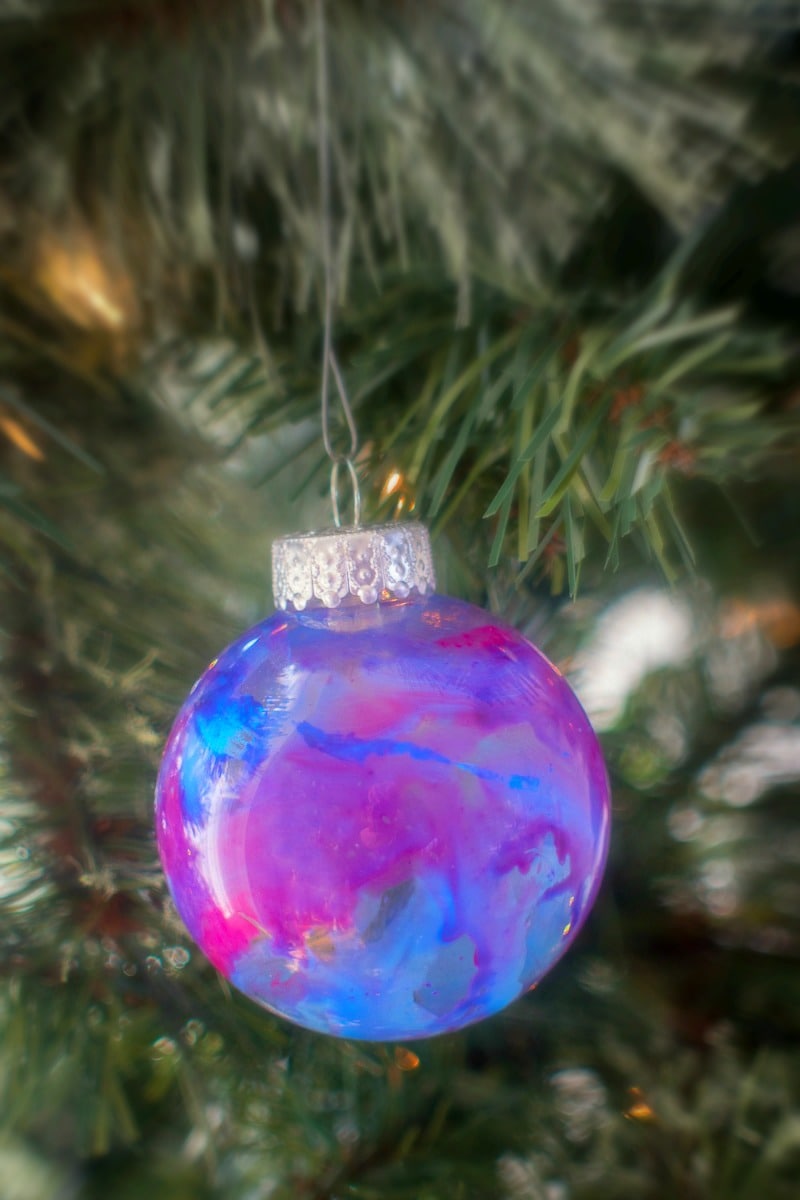 melted crayon art - melted crayon ornaments