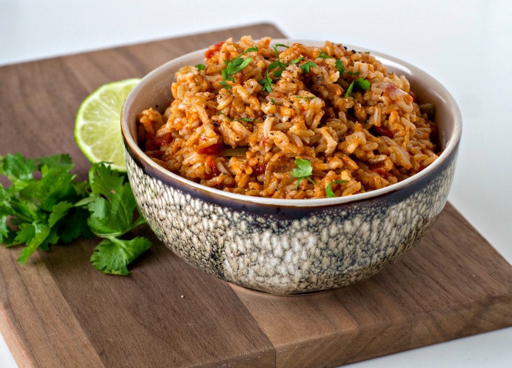 Spanish Rice or Mexican Rice made in the pressure cooker