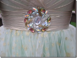 clarisse prom dress details