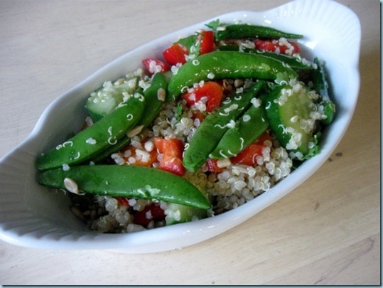 Quinoa Salad in a dish