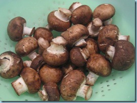 Button Mushrooms for Kebobs