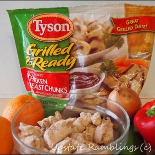 Healthy Chicken Kebobs with Orange Sauce Recipe