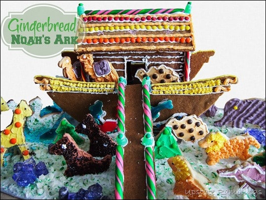 Gingerbread Noah's Ark #gingerbread #holiday #christmas