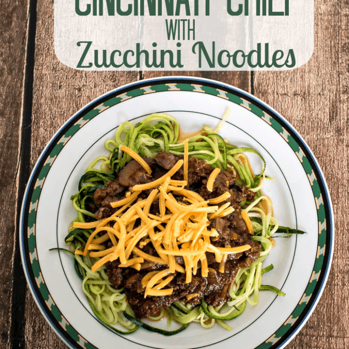 Cincinnati Chili with Zucchini Noodles