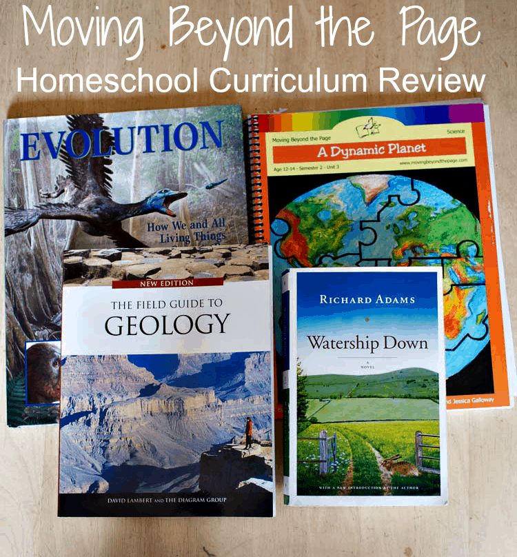 Moving beyond the Page Homeschool Curriculum Review