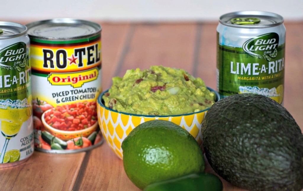 A can of Rockin' Guac and a can of guacamole.