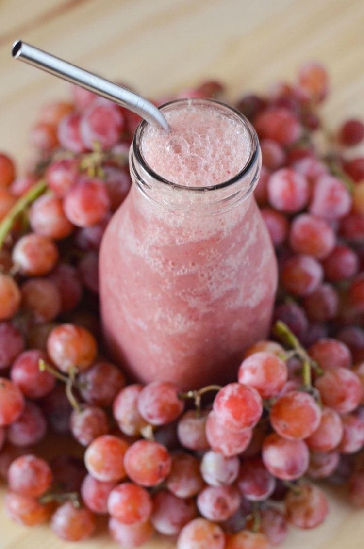 Delicious Grape Slushie for summer treat