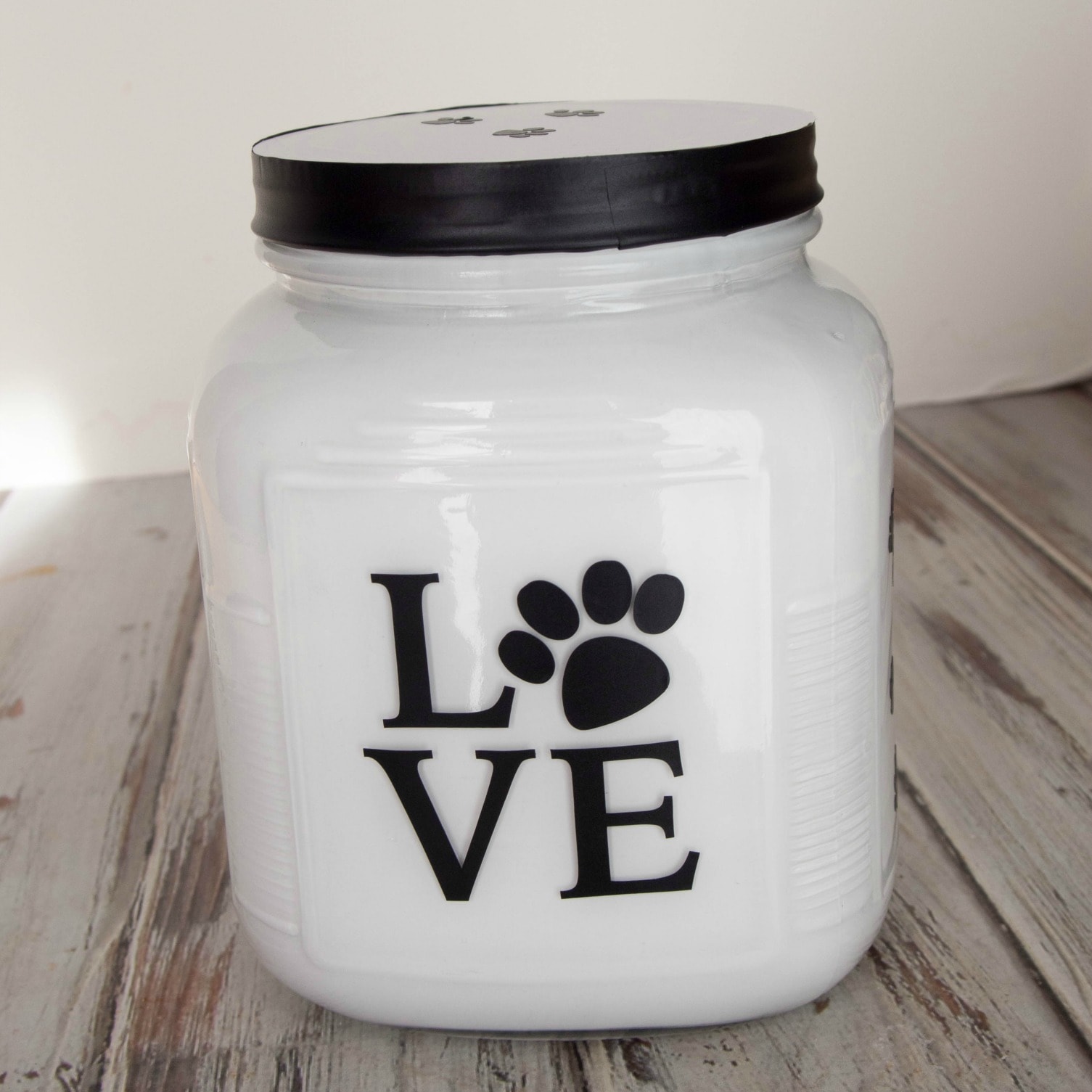 Dog Treat Canister 