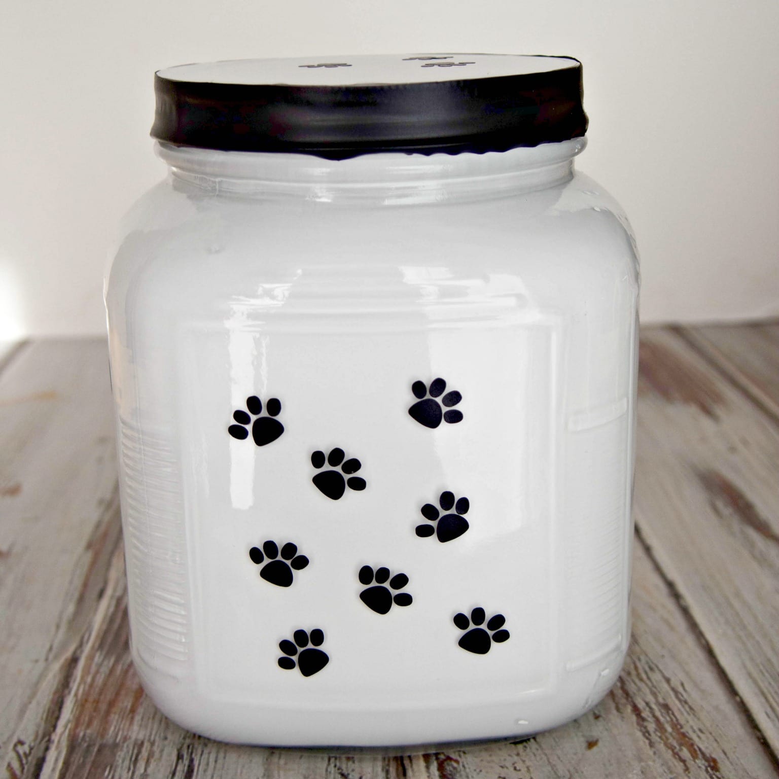 Dog Cookie Jar - Dog Treat Container