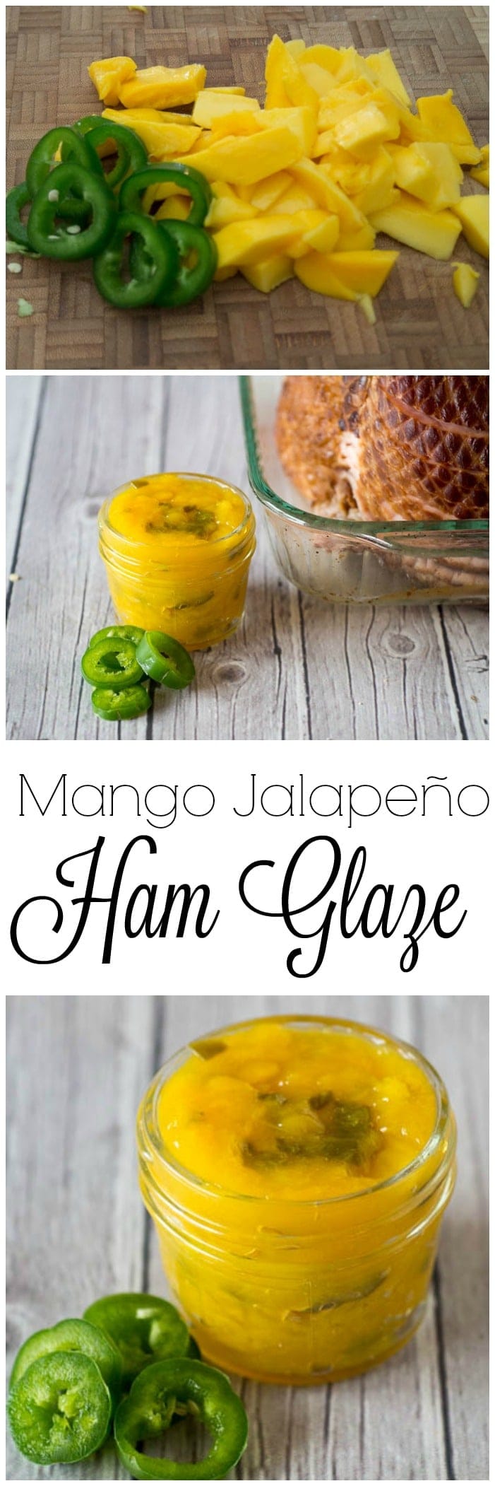 Mango jalapeno glaze for ham.