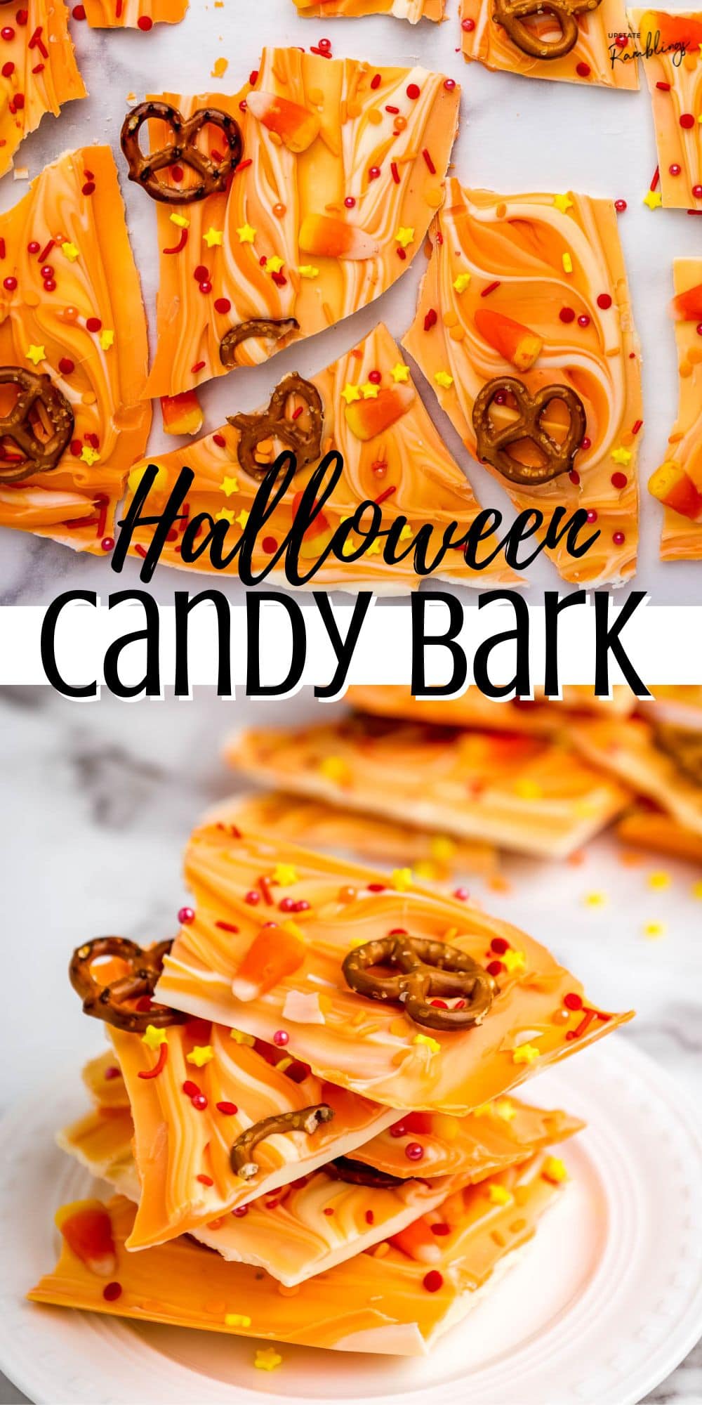 Halloween Candy Bark Upstate Ramblings