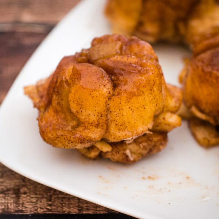 Apple Monkey Bread Muffins