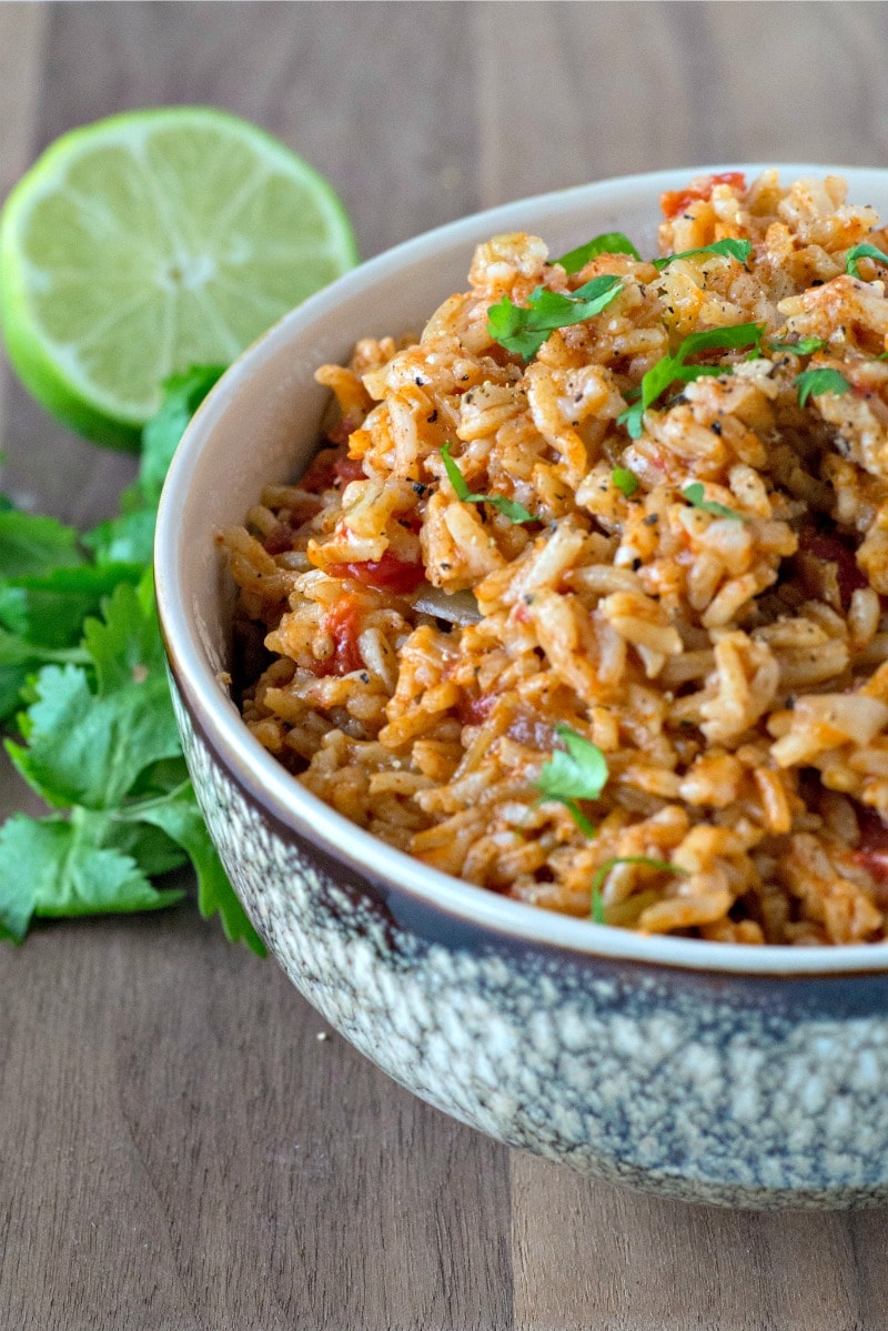 Instant Pot Mexican Rice - Easy Pressure Cooker Recipe - Upstate Ramblings