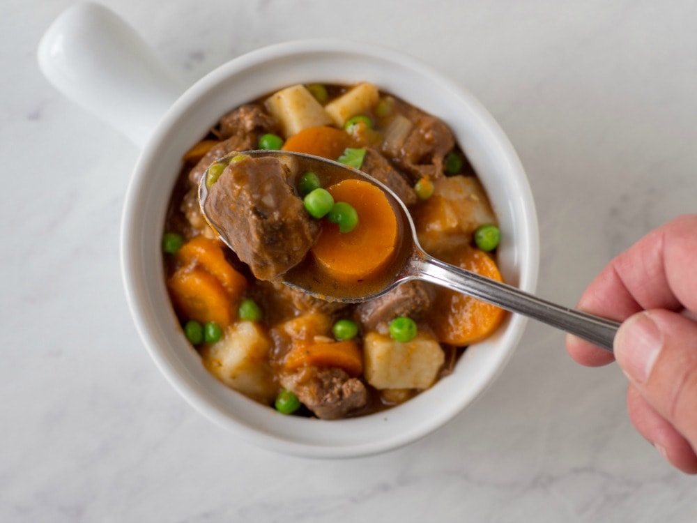 Spoonful of Apple Cider Instant Pot Beef Stew
