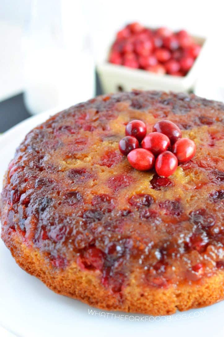 Cranberry Upside down cake