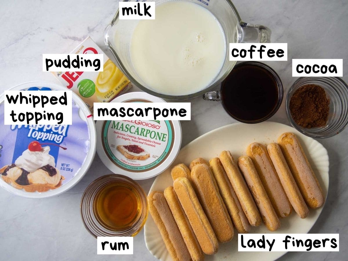 tiramisu trifle ingredients