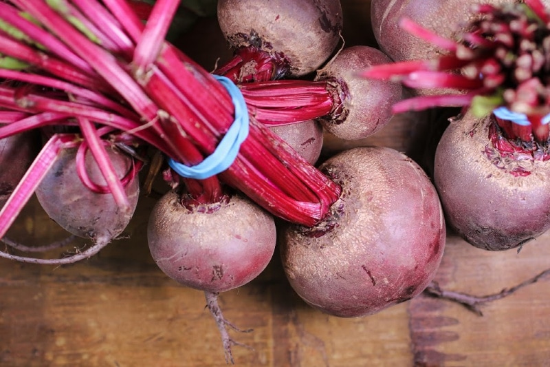 Bunch of beets - Photo by Nick Collins on Unsplash