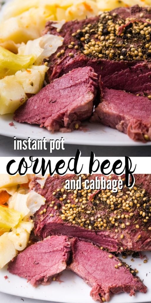 pinterest collage for corned beef and cabbage