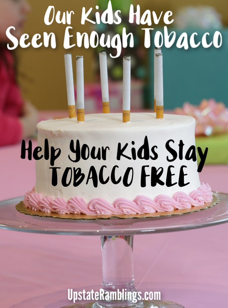 birthday cake with cigarettes on top