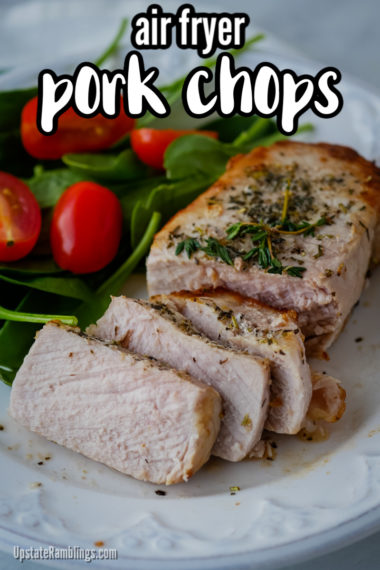 Easy Air Fryer Pork Chops - Upstate Ramblings