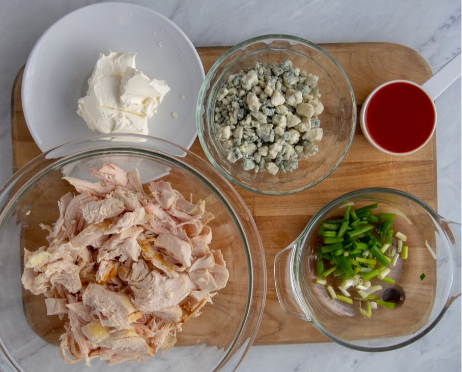 ingredients for chicken egg rolls