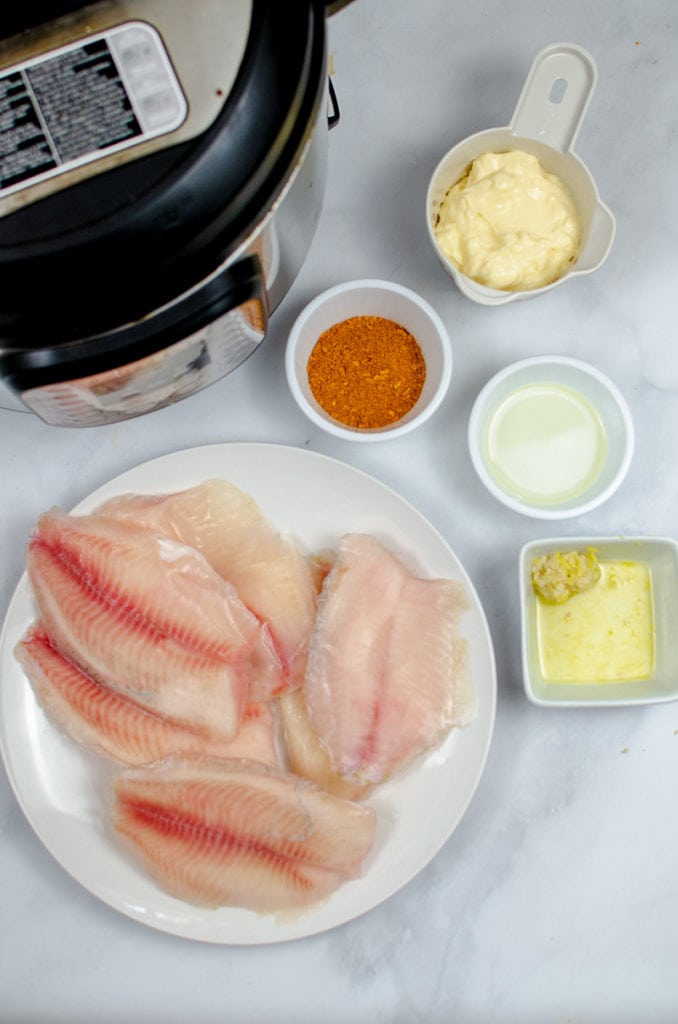 ingredients for fish tacos