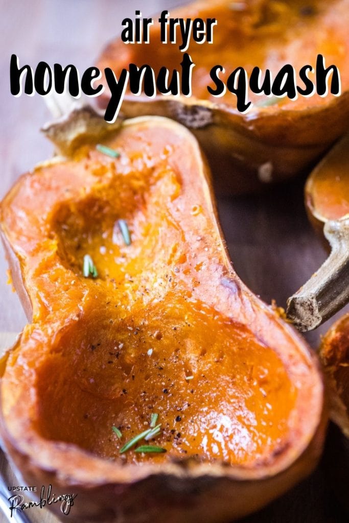 roasted air fryer honeynut squash