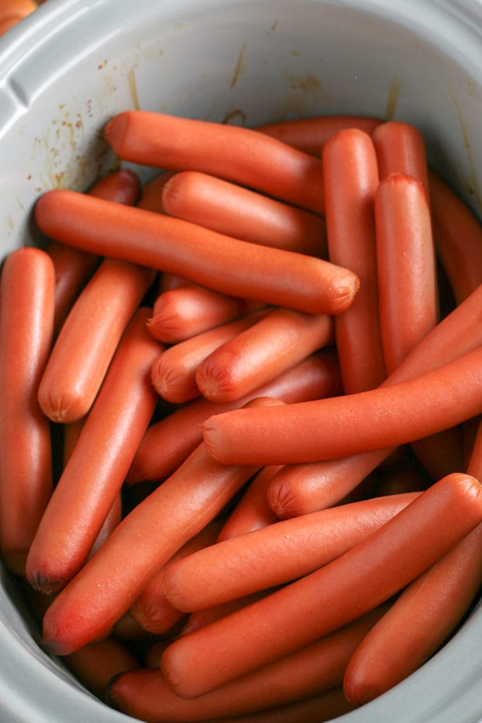 hot dogs in crock pot