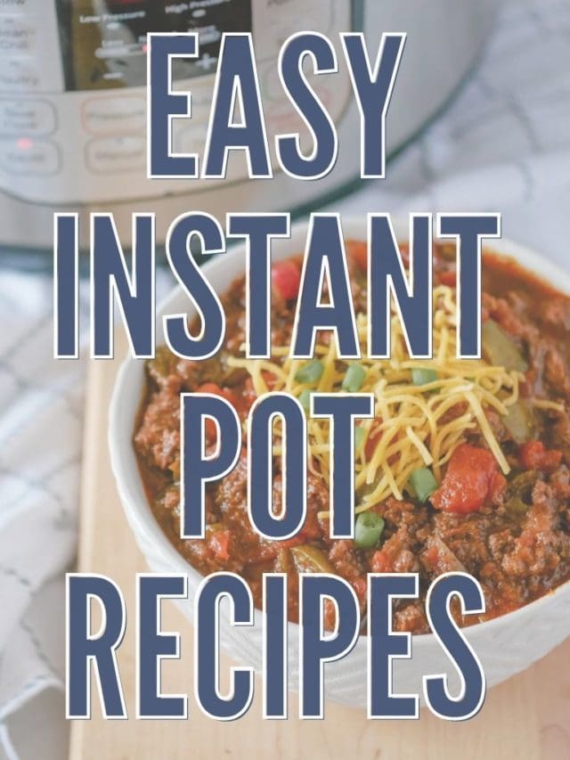 EASY INSTANT POT RECIPES – THE EASIEST RECIPES FOR BEGINNERS WITH A NEW PRESSURE COOKER!