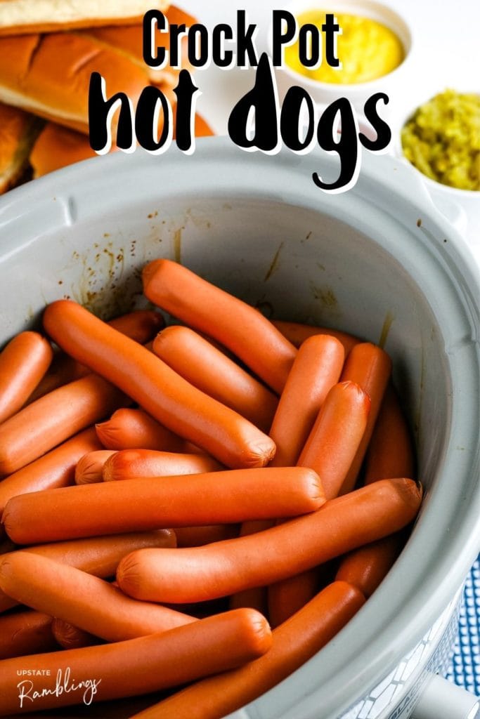 hot dogs in a slow cooker