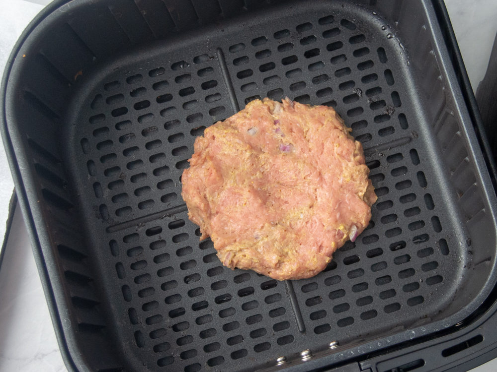 turkey burger in air fryer