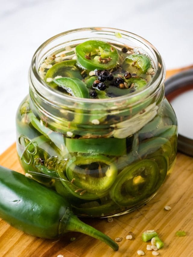 Quick Pickled Jalapenos | Easy Refrigerator Pickles